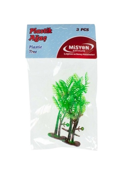 Misyon Plastik Maket Ağaç 3lü Msy-3006 - 2 Paket
