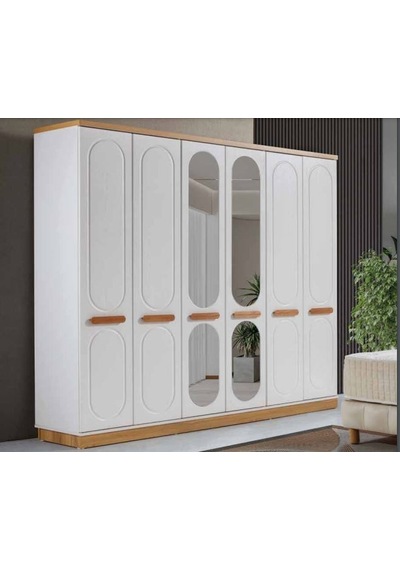 Paris Mdf 6 Kapılı Dolap