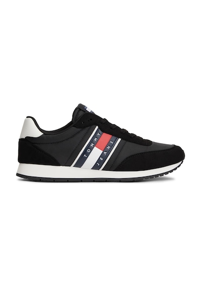 Tommy Hilfiger Tjm Core Classic Runner Siyah Erkek Sneaker-12266 Siyah