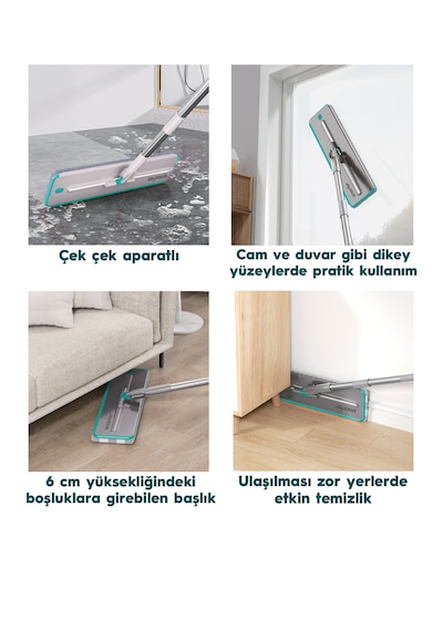 Smarter Aqua Jet Tablet Mop Temizlik Seti