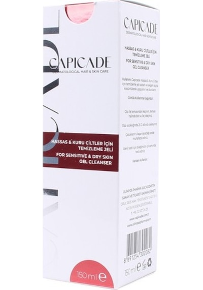 Capicade Hassas&kuru Ciltler Temizleme Jeli 150 Ml