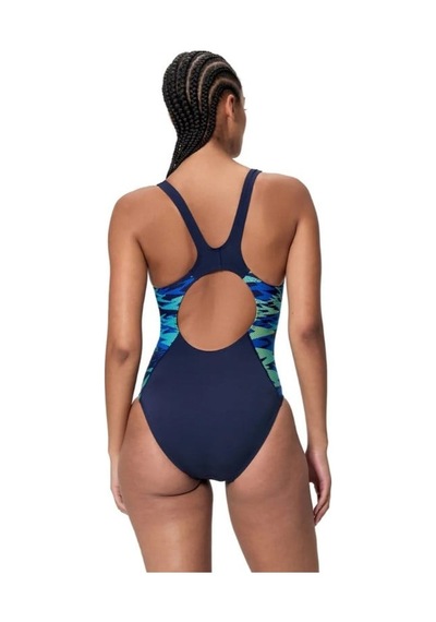 Speedo Hyperboom Splice Muscleback Kadın Yüzücü Mayosu 8-a000247003 Çok Renkli