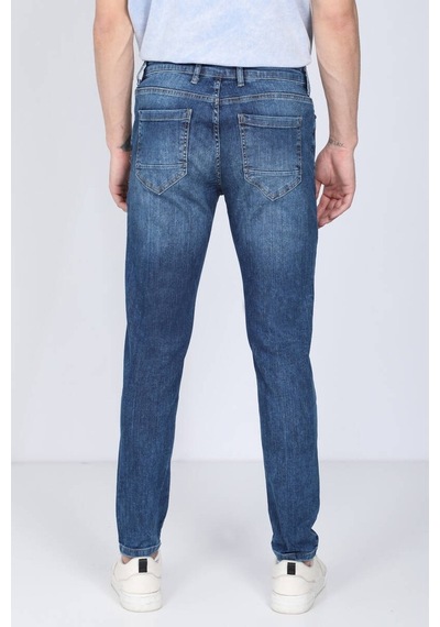Banny Jeans Erkek Mavi Straight Fit Jean Pantolon
