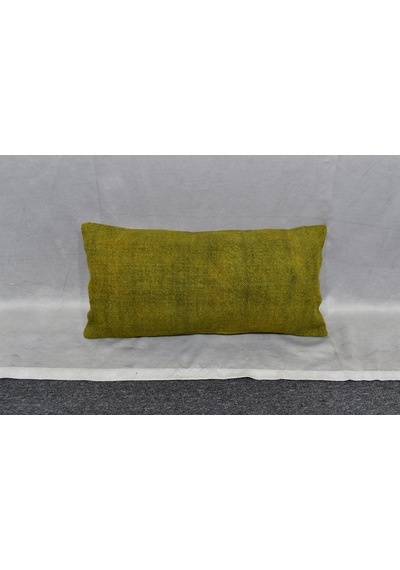 Zehra Abla Halı Yeni El Dokuma Dekoratif Lumbar Kilim Kırlent Yastık Kılıfı 6622 Çok Renkli