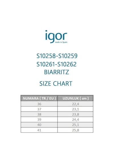 Igor S10258 Biarritz Brillo Sandalet Kırmızı-kırmızı Kırmızı