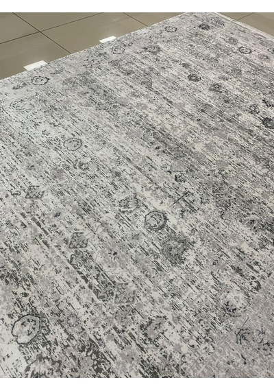 Padişah Halı Evidence 35611 096 Serisi Viskon Akrilik Salon Oturma Yatak Odası Halısı Gri