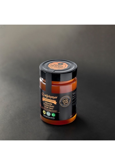 Eğriçayır Polifloralı Organik Çiçek Balı 450 G