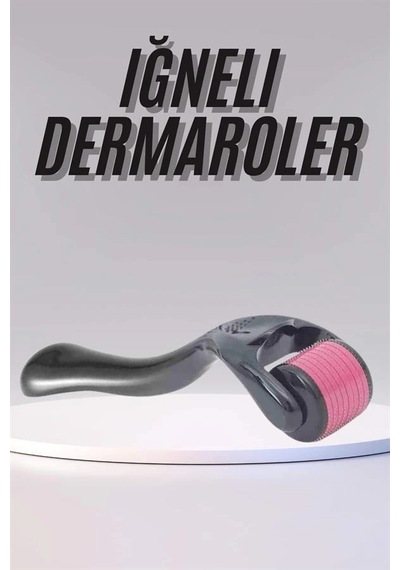 Mey İthalat Derma Roller Titanyum Uçlu 540 Iğneli 1 Mm Iğne