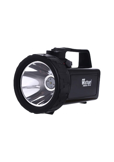 Watton Wt-401 Güvenlik Feneri El Feneri Avcı Feneri Power Led 30W Siyah