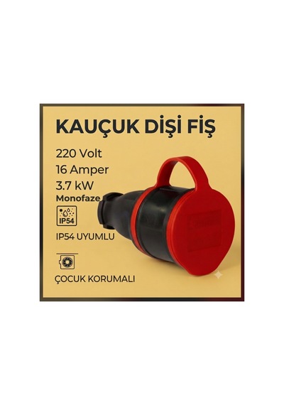 Öznur Evden Araç Şarjı Uyumlu 30 Metre 3x4 Mm Ttr Tam Bakır Yağmur Altında Kullanıma Uygun Uzatma Seyyar - 877035726