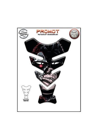 Universal Motosiklet Tank Pad 3d Sticker 0244 Diğer