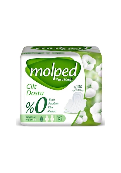 Ticaret Pure&soft Normal Ped 8 Adet Najmaddin