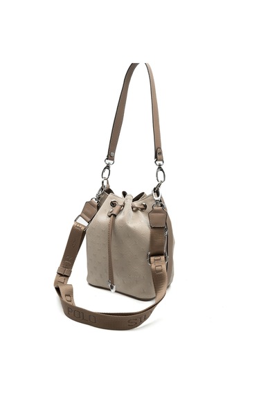 Silver Polo Sp1137 Kadın Omuz Çantası Fashion Bej-latte