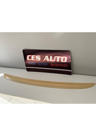 Bmw E60 Uyumlu M5 Bagaj Spoiler Spoyler Boyasız Plastik İthal