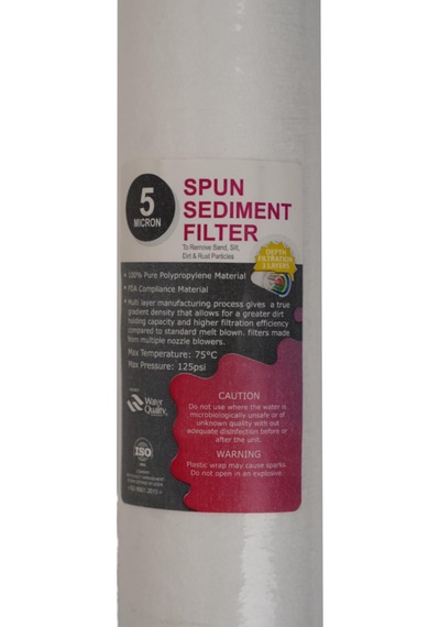 AÇIK KASA SU ARITMA CİHAZI 20" İNÇ SPUN SEDİMENT FİLTRE