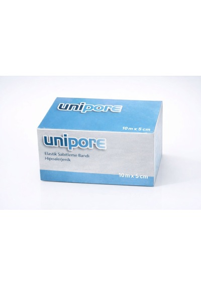 5 Adet Unipore 10mt X 5cm Tıbbi Elastik Band Esnek Flaster
