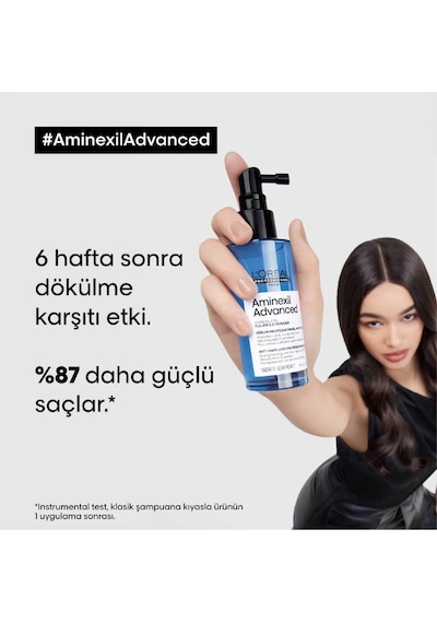 L'Oréal Professionnel Serie Expert Serioxyl Advanced Şampuan 300 ML + Aminexil Advanced Serum 90 ML