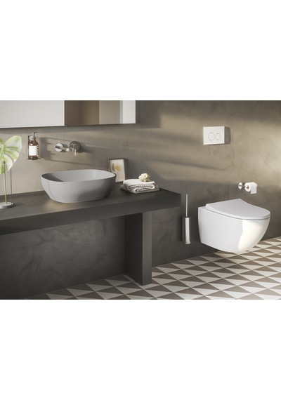 VitrA Outline 5994B476-0016 Çanak Lavabo Dikdörtgen Mat Taş Gri 45 x 40 CM