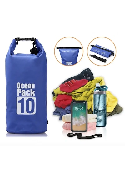 Sup Paddle Board 10 Litre Omuz Askılı Su Geçirmez Yüzen Çanta