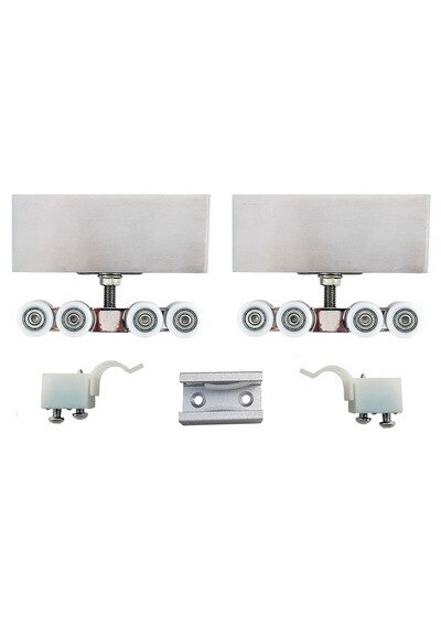 Ht-8450-Set Geniş Dik Köşeli Sürme Cam Kapı Mekanizma Seti