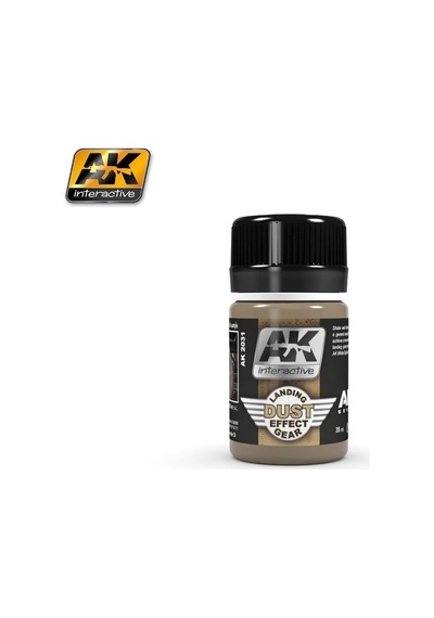 35 Ml. İniş Takımları Toz Efekti Maket Boyası, Ak Interactive 2031 Standart