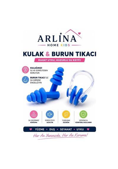 2'li Kulak & Burun Tıkacı