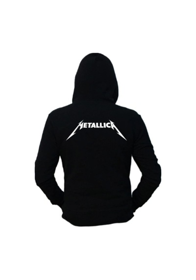 Startmore Unisex Siyah Metallica For Whom The Bell Tolls Hoodie Siyah
