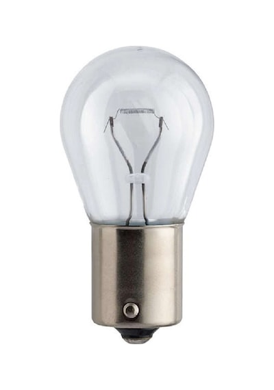 (10 ADET) Philips 12v P21W Sinyal Ampulü (93) 12498 CP Standart
