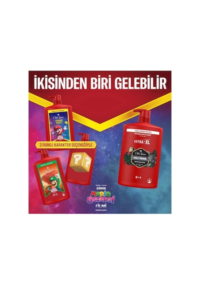 Old Spice Süper Mario 3 Ü 1 Arada Duş Jeli 1000 Ml Fresh