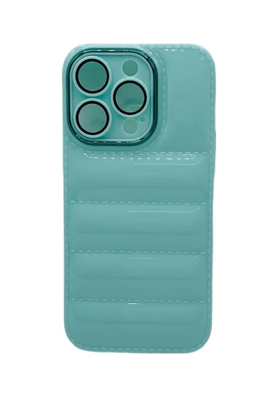Pointtech Apple Uyumlu iPhone 11 Pro Max Puffer Silikon Kamera Koruma Lens Korumalı Parlak Telefon Kılıfı