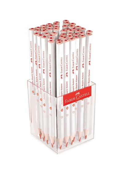 Faber-castell Jumbo Başlık Kalemi, 48'li, Fsc 124-Pembe
