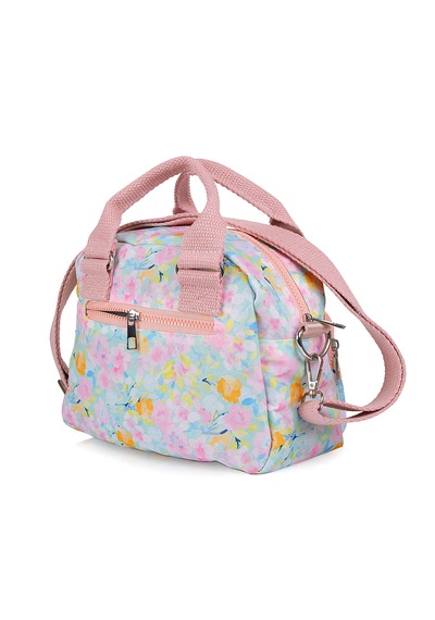Kore Tarzı Çanta Crossbody, Desenli Kadın Omuz Çantası