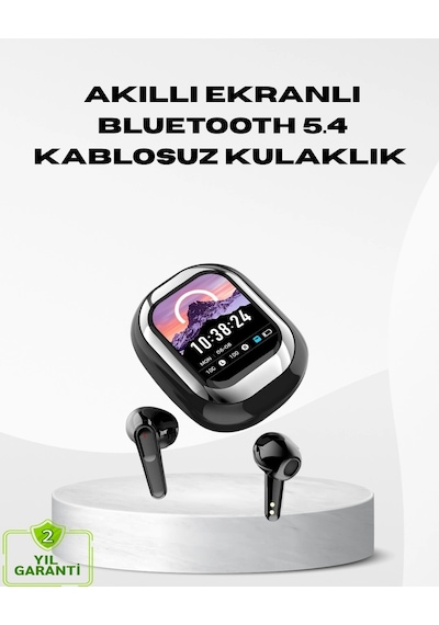 Akıllı Ekranlı Kablosuz Kulaklık Gürültü Engelleme Ve Hd Ses Deneyimi Diğer