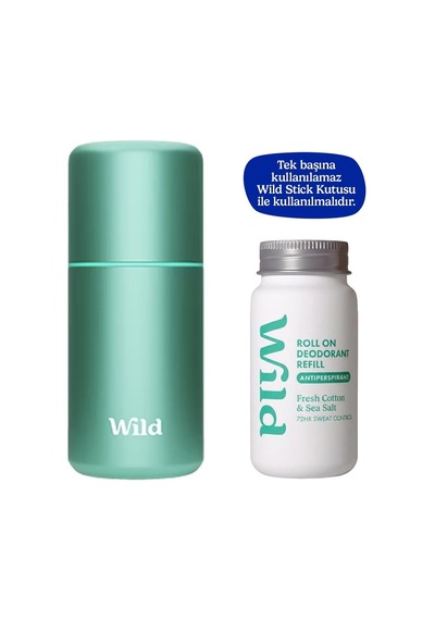 Antiperspirant Roll On Fresh Cotton & Sea Salt Refill Deodorant Yedek Dolum