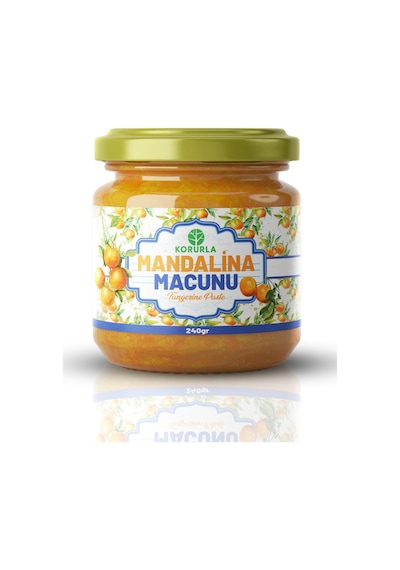 Mandalina Macunu Zencefil, Zerdeçal, Havlıcan, Nane, Kekik, Okaliptus Yağı İçeren Macun 240 Gr