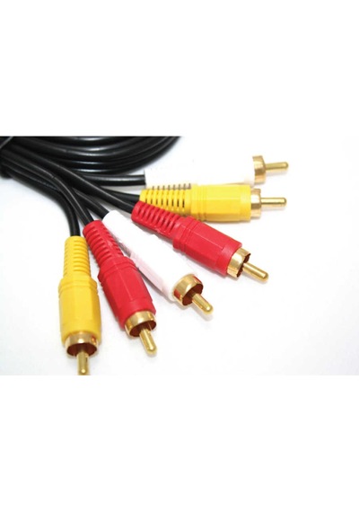 Teknogreen Tk3R 010 10 M 3 Rca 3 Rca Kablo