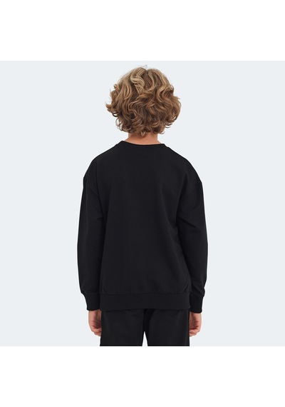 Slazenger LAST Çocuk  Siyah Sweatshirt