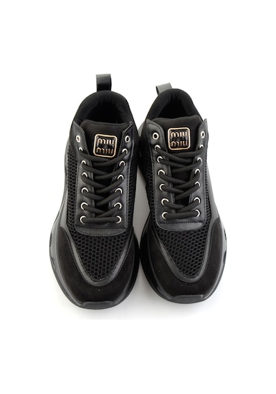 Bambi Siyah Kadın Sneaker K01228091422 Siyah