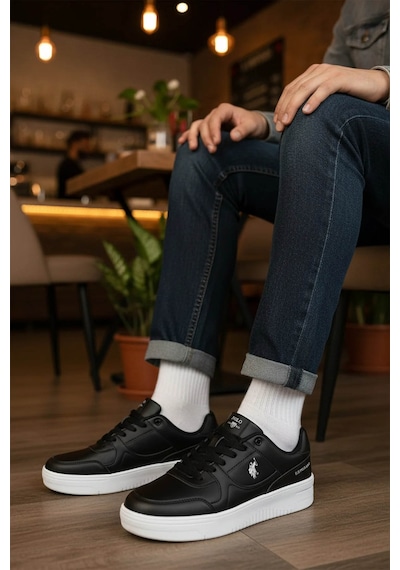 U.s. Polo Assn. Lee 6fx Siyah Erkek Sneaker 000000000102156973 Siyah