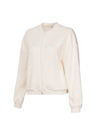 Hummel Ember Fermuarlı Ekru Kadın Sweatshirt 922550-9157