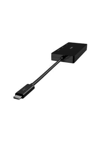 Belkin Avc003btbk Usb-c Video Adaptör Hdmı, Displayport, Dvı, Vga