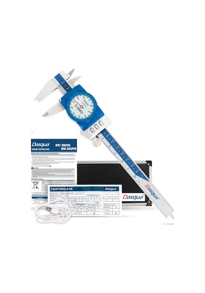 Dasqua 3004-0005 Dijital Ekranlı Saatli Kumpas 0-150mm Diğer