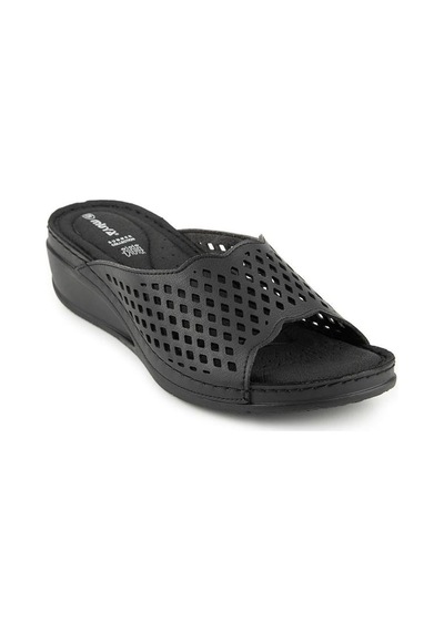 Muya Brosa 35209-430 Anatomik Taban Kadın Terlik Siyah 36-40 Siyah