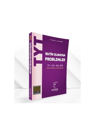 Kentkitap-Karekök Yayınları Tyt Rutin Olmayan Problemler