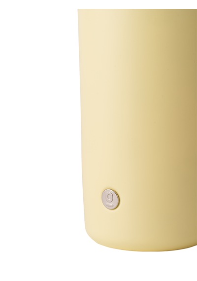 Sarı Mat Dokulu Paslanmaz Çelik Termos 450 Ml Kapaklı No:141