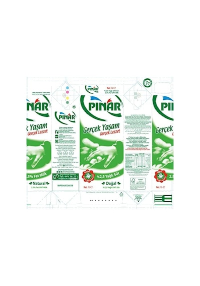 Pınar%2.5 Yağlı Süt 1 L