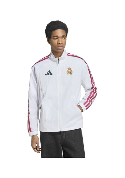 Adidas Erkek Ceket "real Madrid Home Anthem Jacket" Kv6723 Beyaz