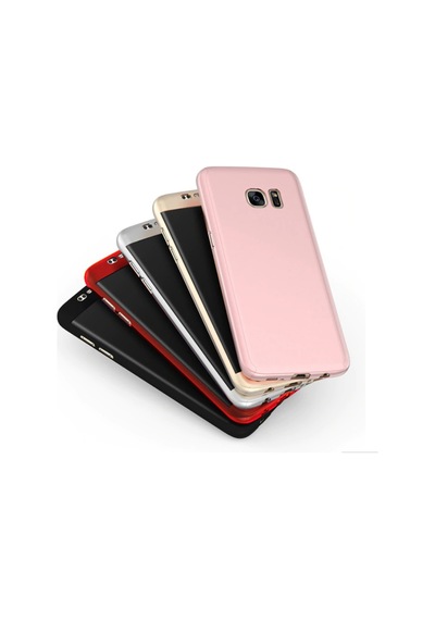 Samsung Uyumlu Galaxy S7 Edge Kamera Korumali 360 Tam Koruma Kilif 315635468 - Renk / Lacivert