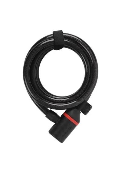 Zefal K-traz C6 Anahtarlı 12mm Bisiklet Kilidi Siyah