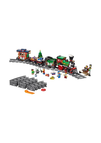 LEGO Creator 10254 Winter Holiday Train Kış Tatil Treni Yapı Seti 734 Parça